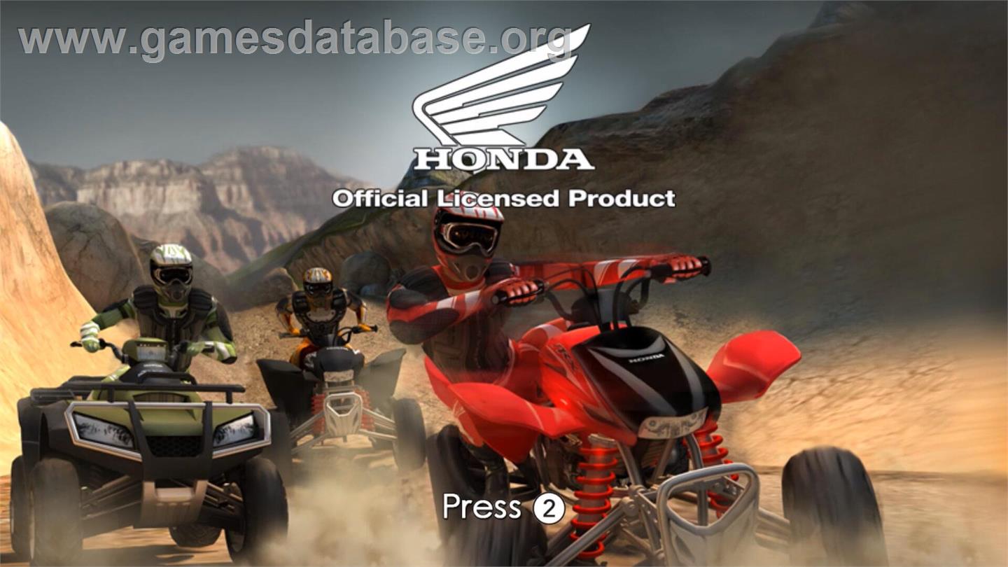 Atv Fever - Nintendo Wii - Artwork - Title Screen